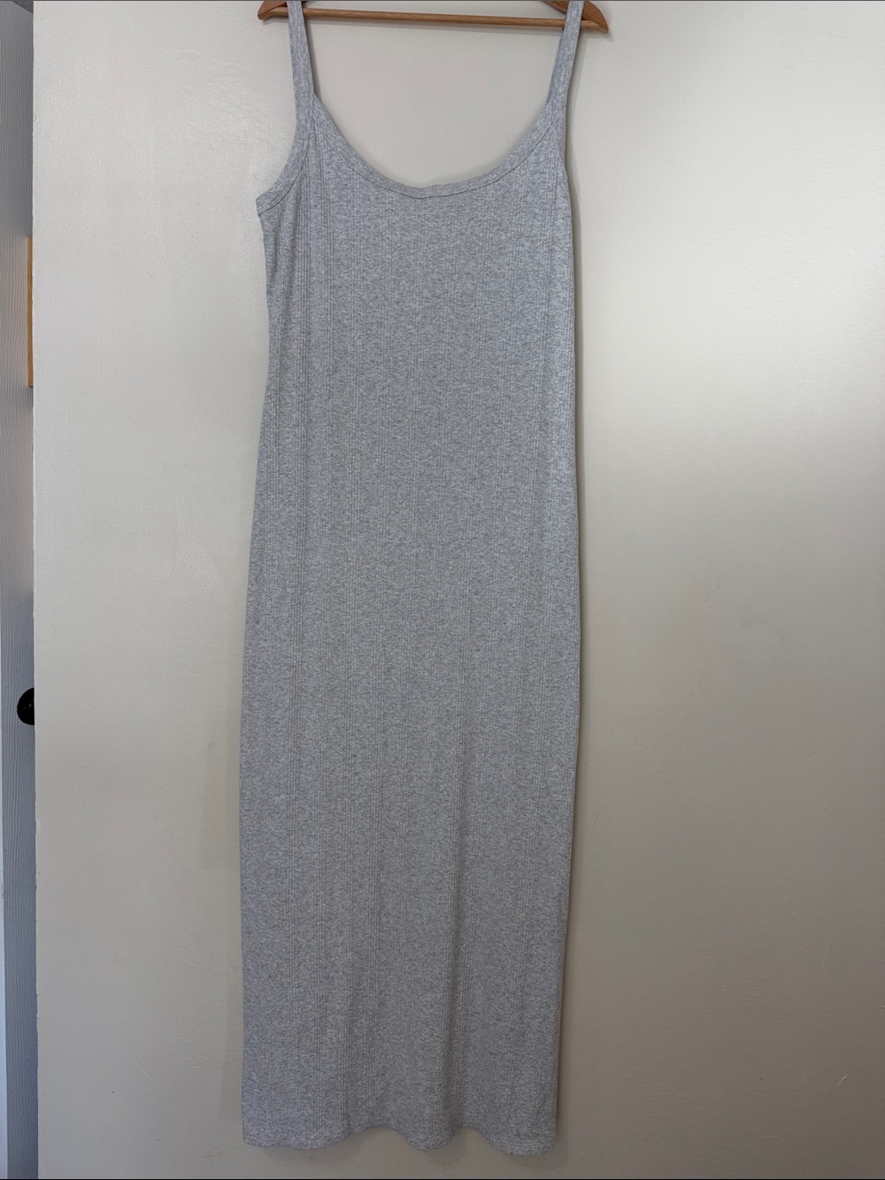 aerie Light Gray Tank Maxi Dress